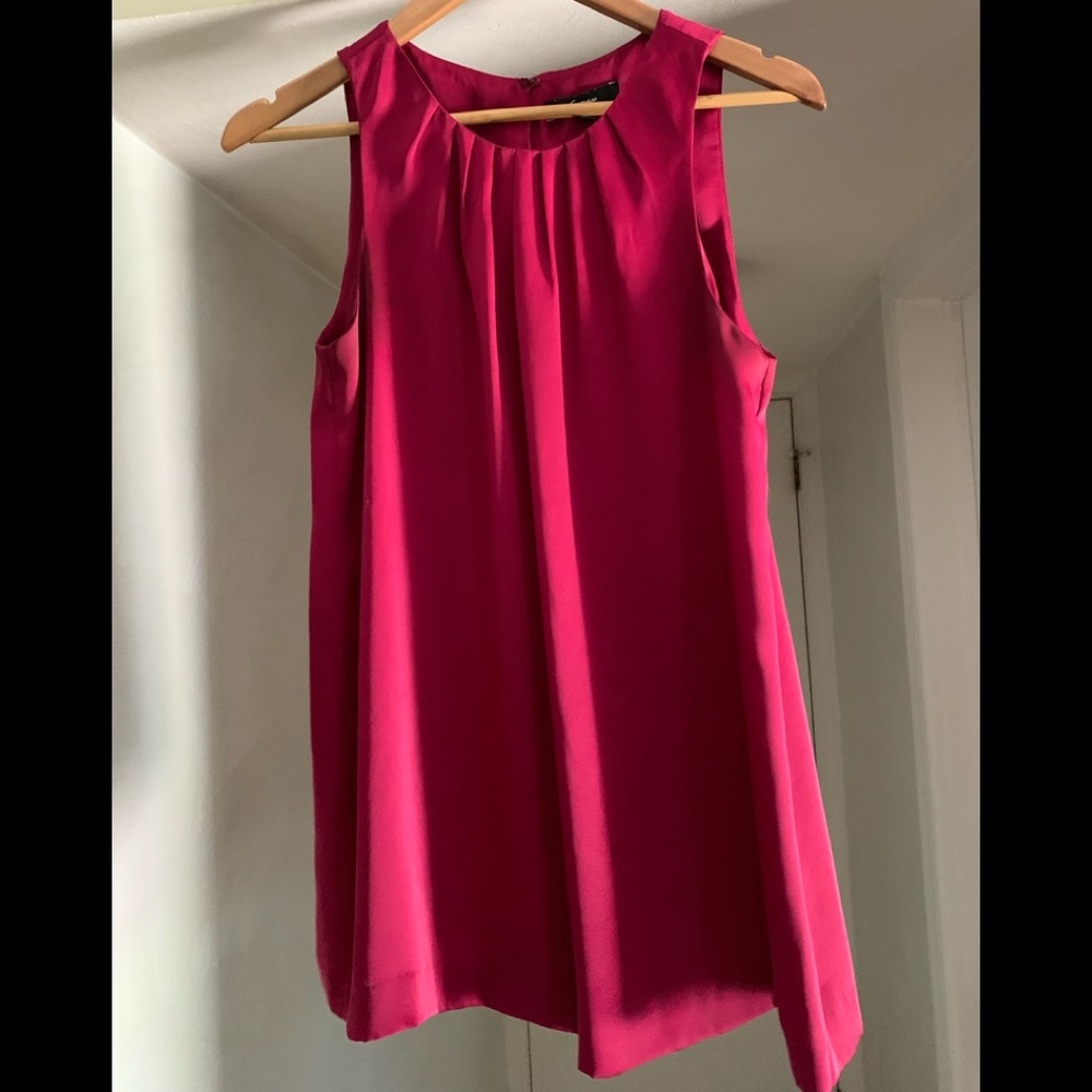 Magenta blouse